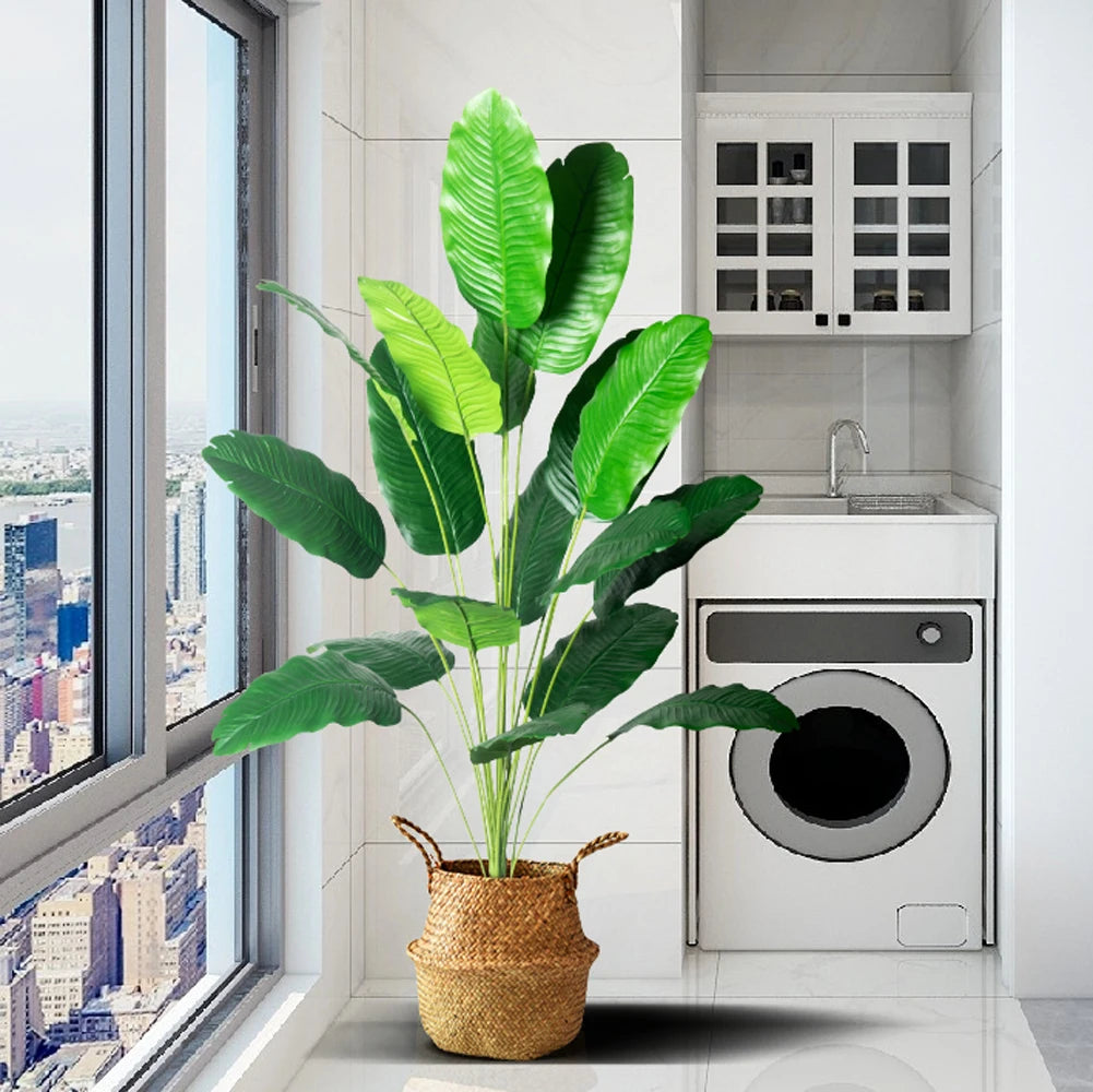 85-115cm Large Artificial Plants Bird of Paradise Tree