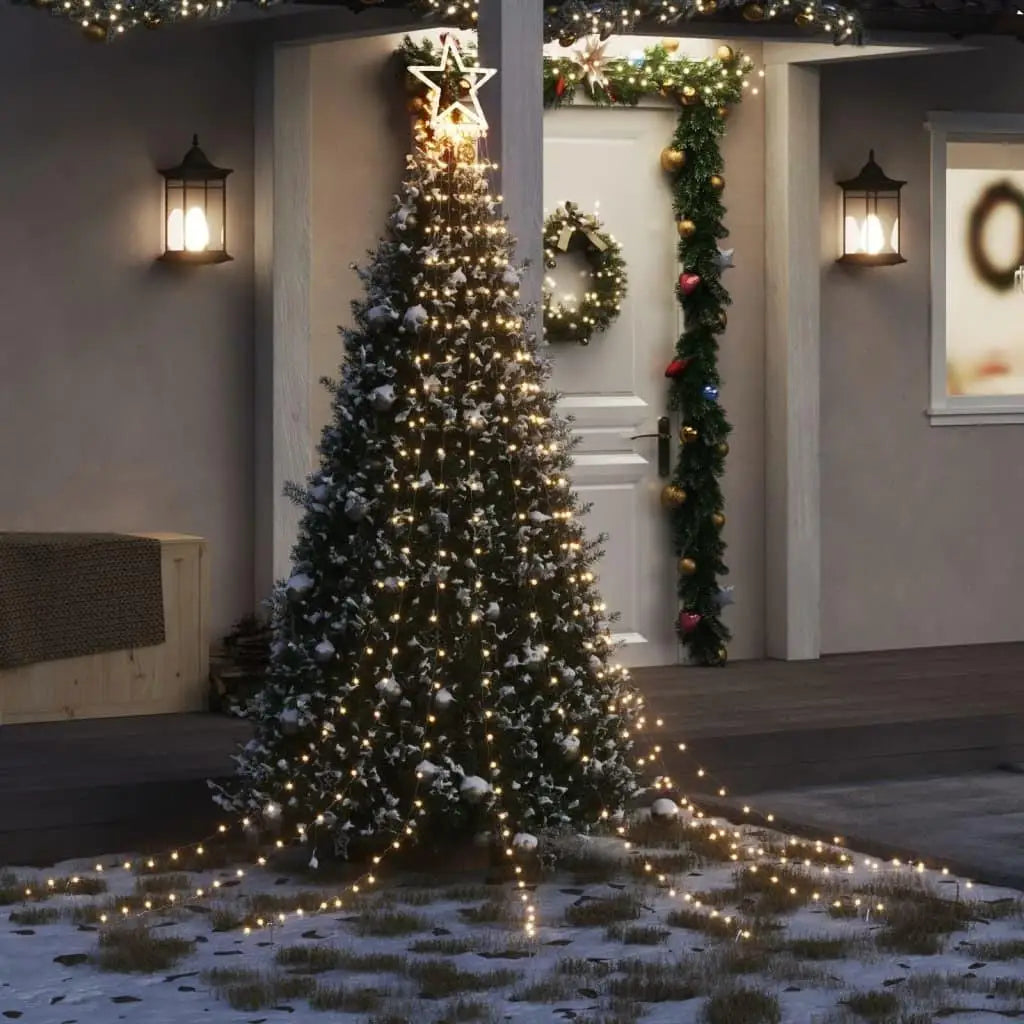 320 Warm White Christmas Tree Lights 147.6ft Indoor Outdoor Decor