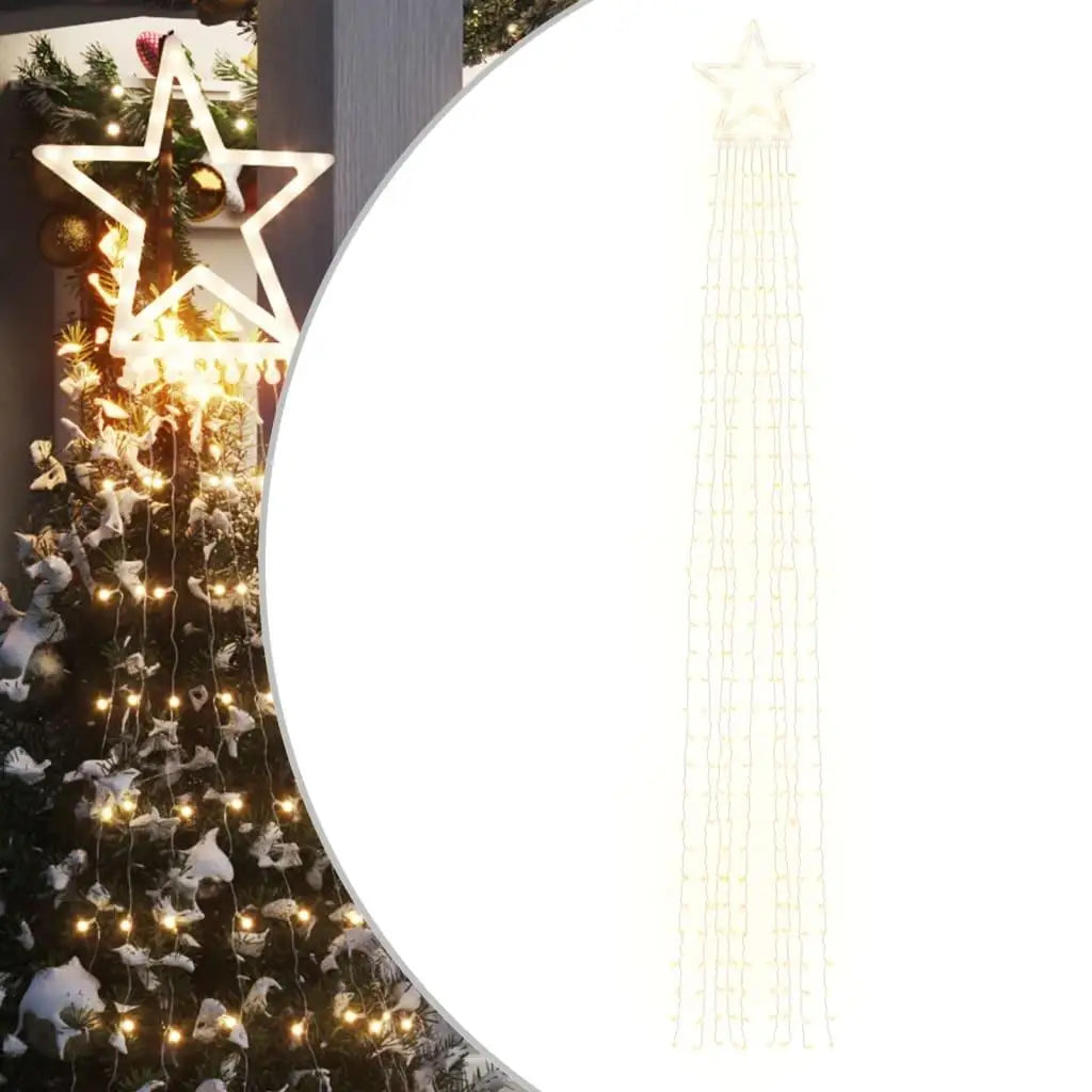 320 Warm White Christmas Tree Lights 147.6ft Indoor Outdoor Decor