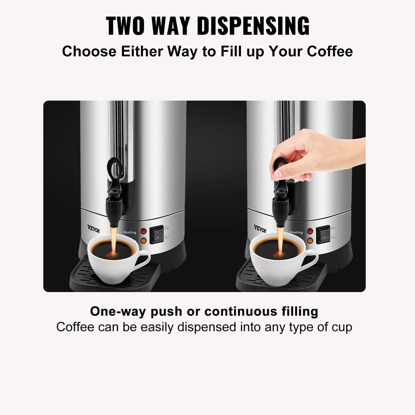 110 Cups Stainless Steel Coffee Thermos Hot Water Camping