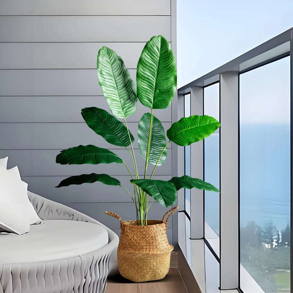 85-115cm Large Artificial Plants Bird of Paradise Tree