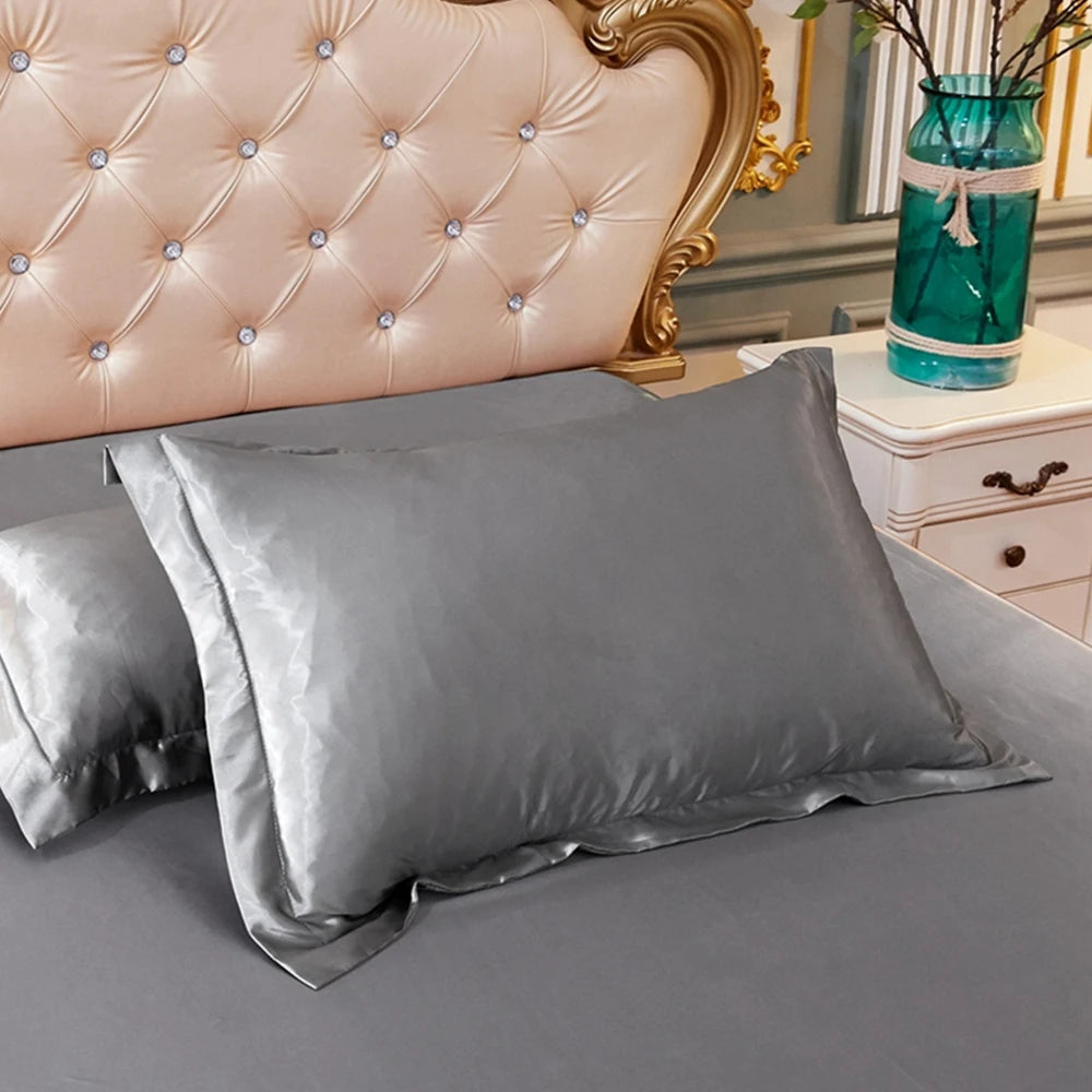 100% Polyester Pillow Covers for Hair and Skin Health