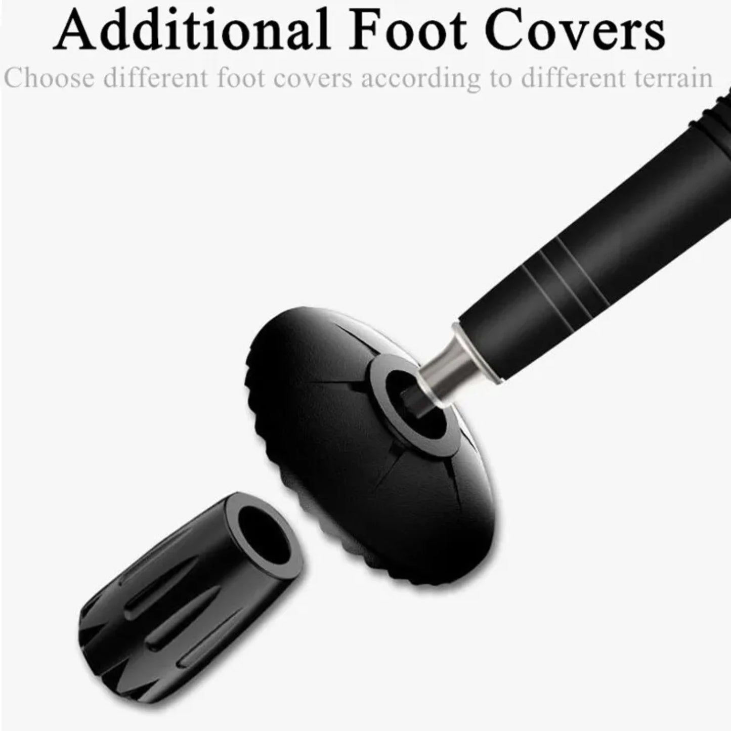 Aluminium Alloy Trekking Poles Ultralight Adjustable Hiking Canes