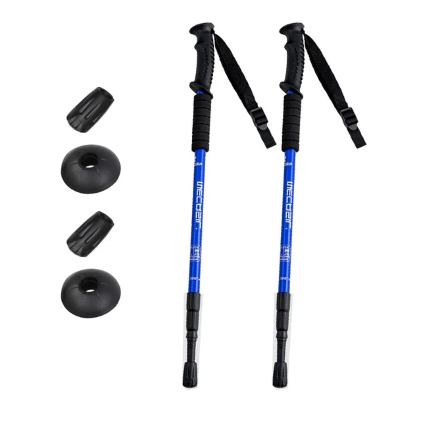 Aluminium Alloy Trekking Poles Ultralight Adjustable Hiking Canes