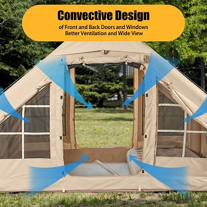 Inflatable Tents With Hand Pump, Easy Setup Portable Tent