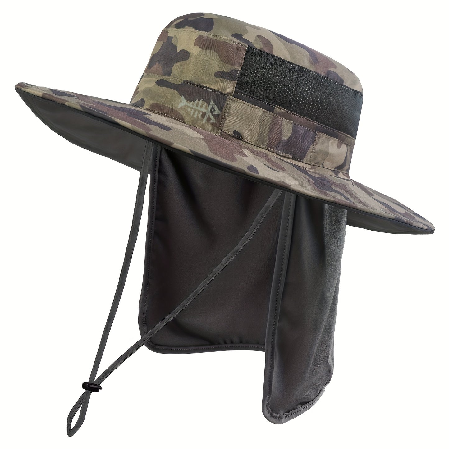 Bassdash UPF 50+ UV Protection Bucket Hat Water Resistant with Detachable Neck Flap