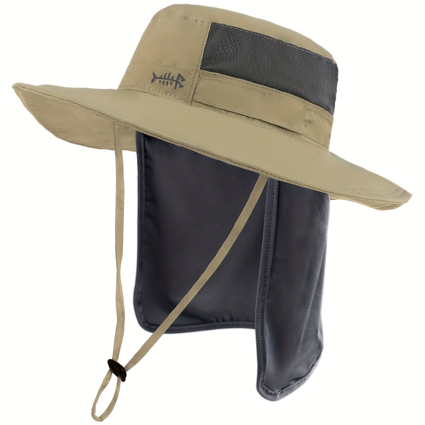 Bassdash UPF 50+ UV Protection Bucket Hat Water Resistant with Detachable Neck Flap