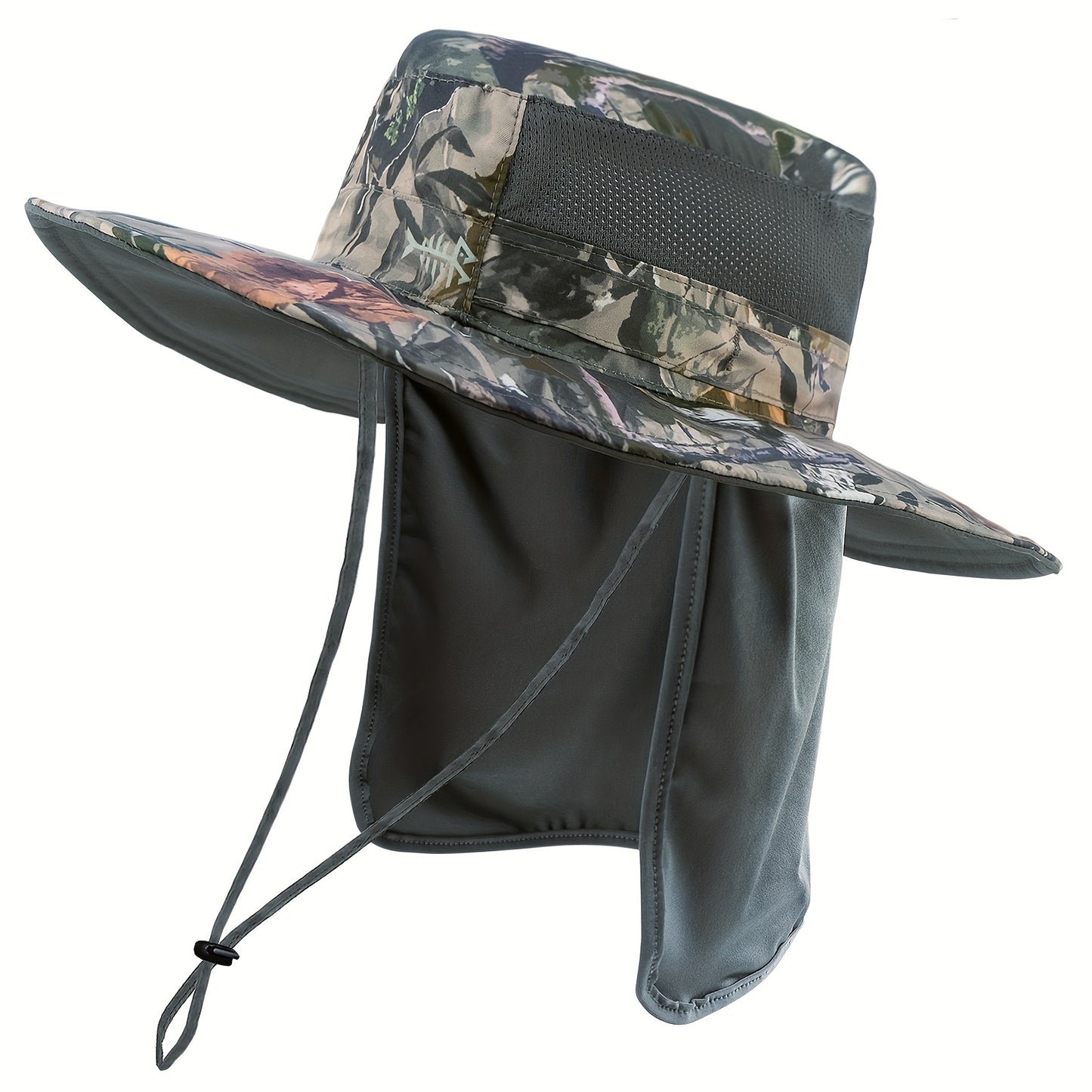 Bassdash UPF 50+ UV Protection Bucket Hat Water Resistant with Detachable Neck Flap
