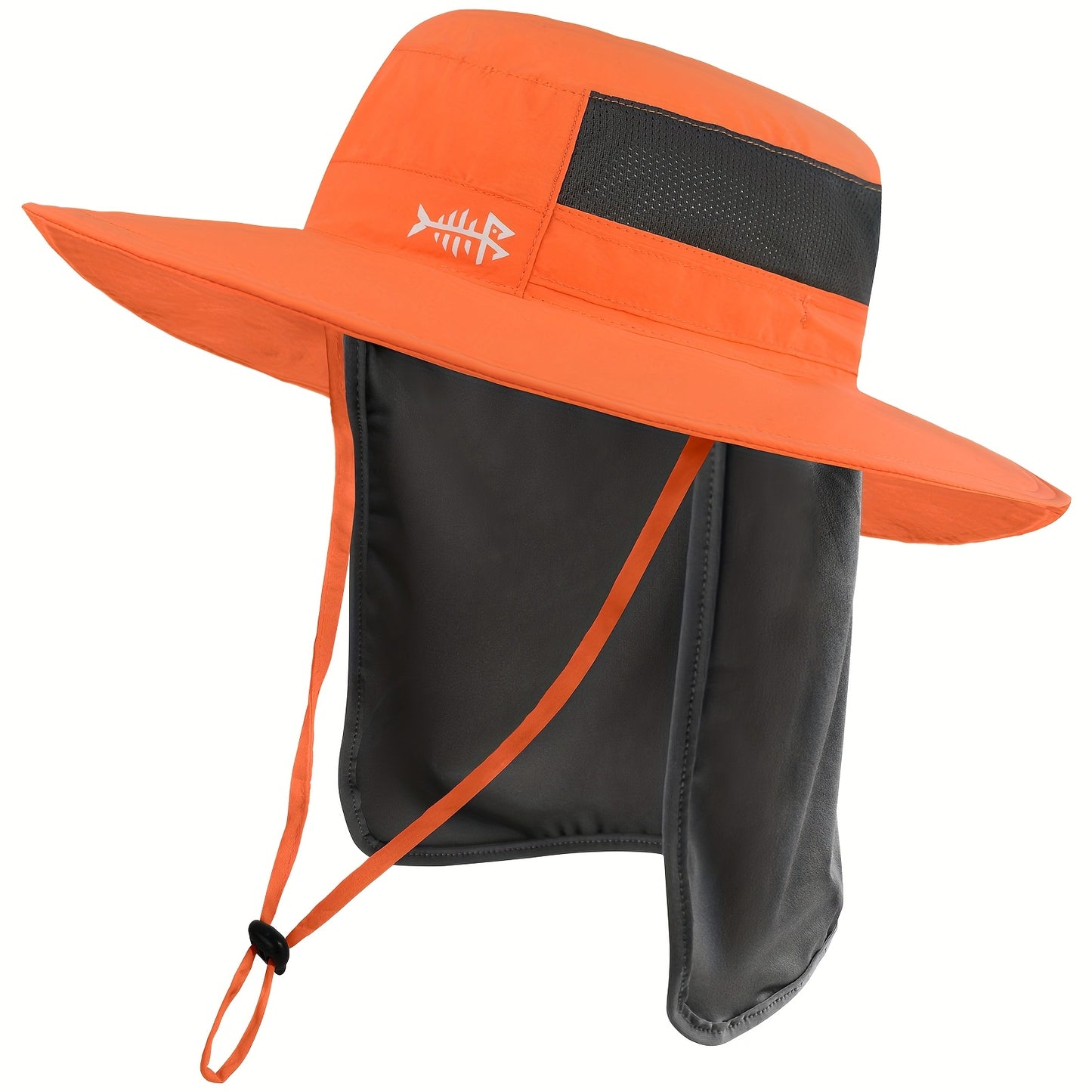 Bassdash UPF 50+ UV Protection Bucket Hat Water Resistant with Detachable Neck Flap