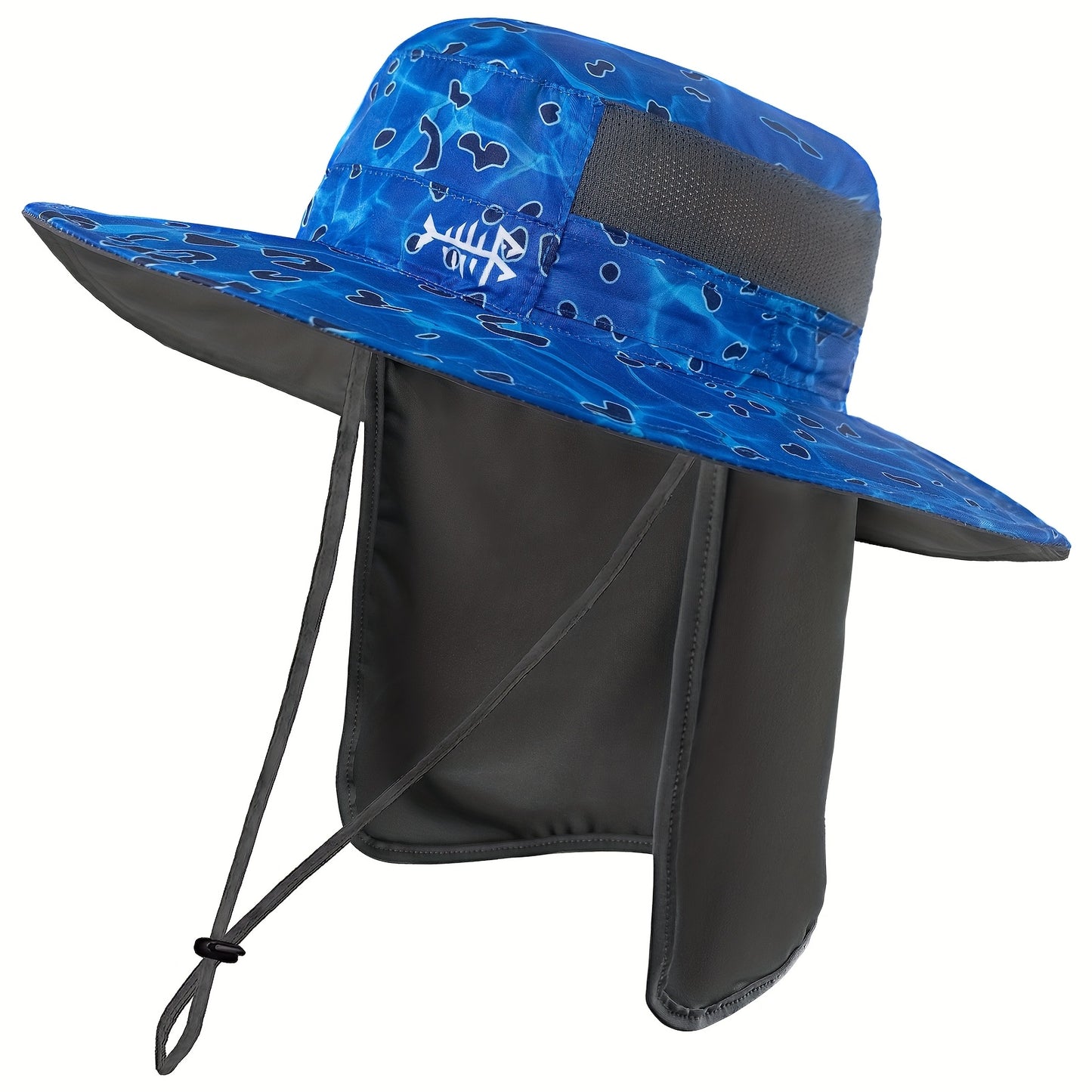 Bassdash UPF 50+ UV Protection Bucket Hat Water Resistant with Detachable Neck Flap