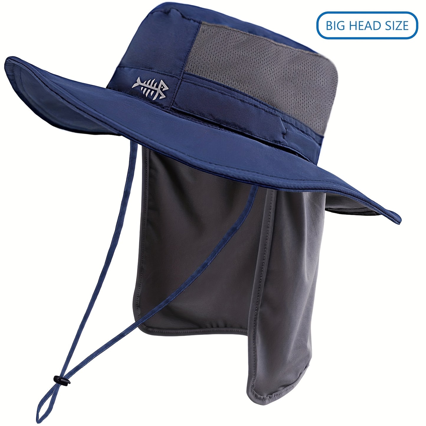 Bassdash UPF 50+ UV Protection Bucket Hat Water Resistant with Detachable Neck Flap