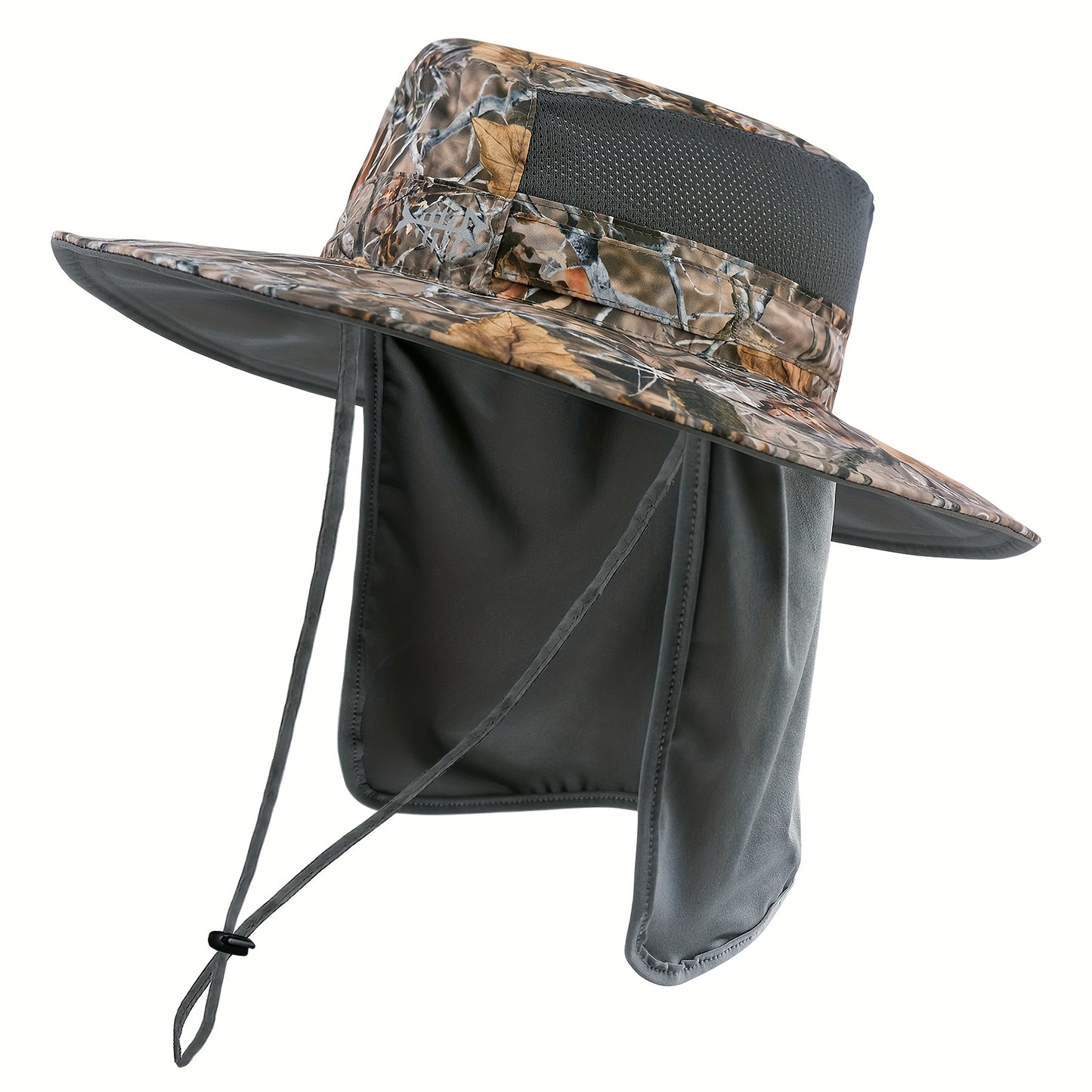 Bassdash UPF 50+ UV Protection Bucket Hat Water Resistant with Detachable Neck Flap