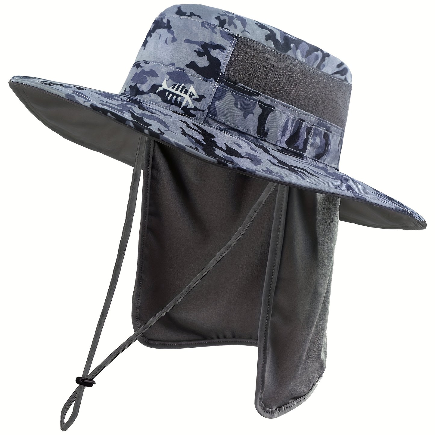 Bassdash UPF 50+ UV Protection Bucket Hat Water Resistant with Detachable Neck Flap