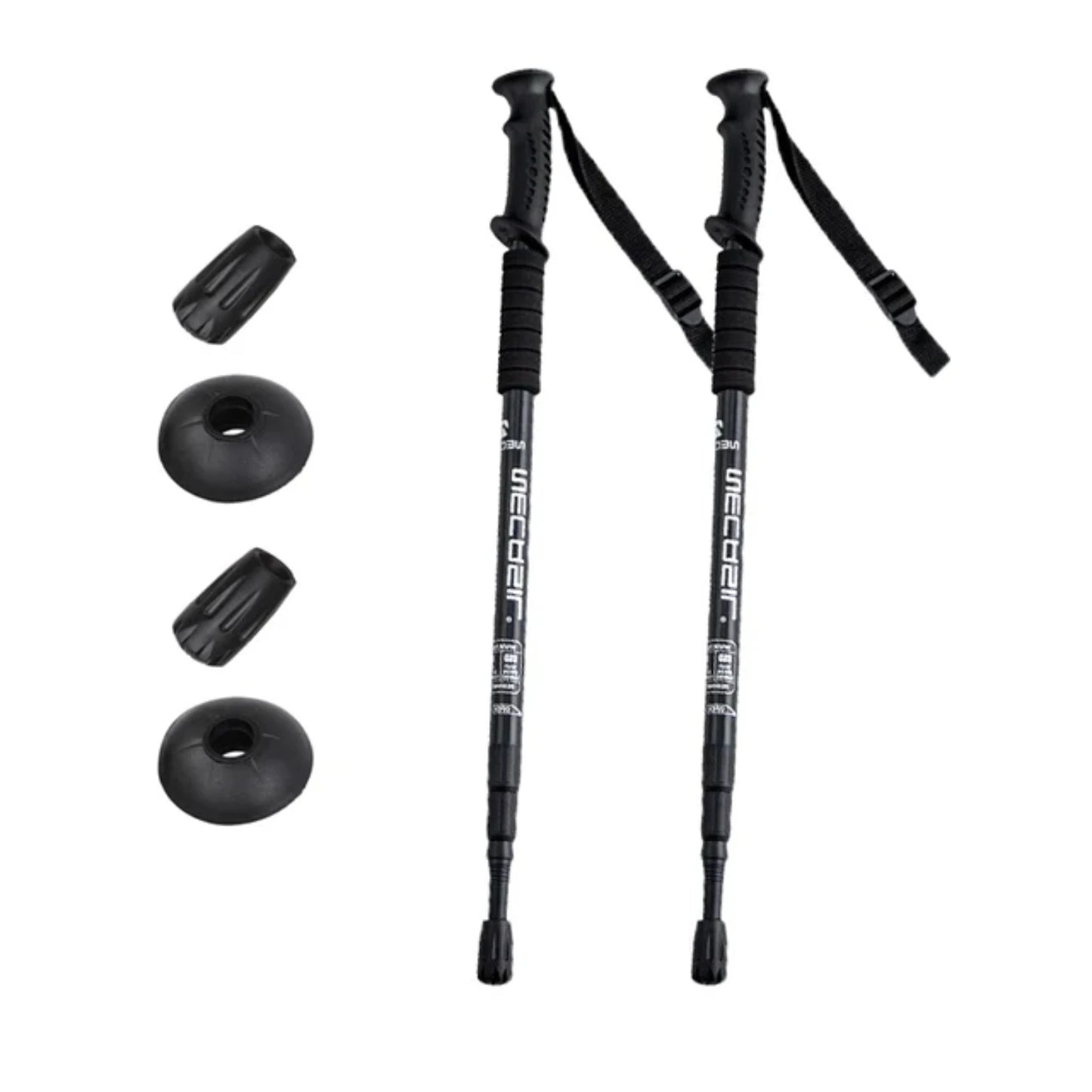 Aluminium Alloy Trekking Poles Ultralight Adjustable Hiking Canes