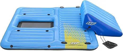 Hydro-Force Tropical Breeze 6 Person Inflatable Party Island Water Float Lounger