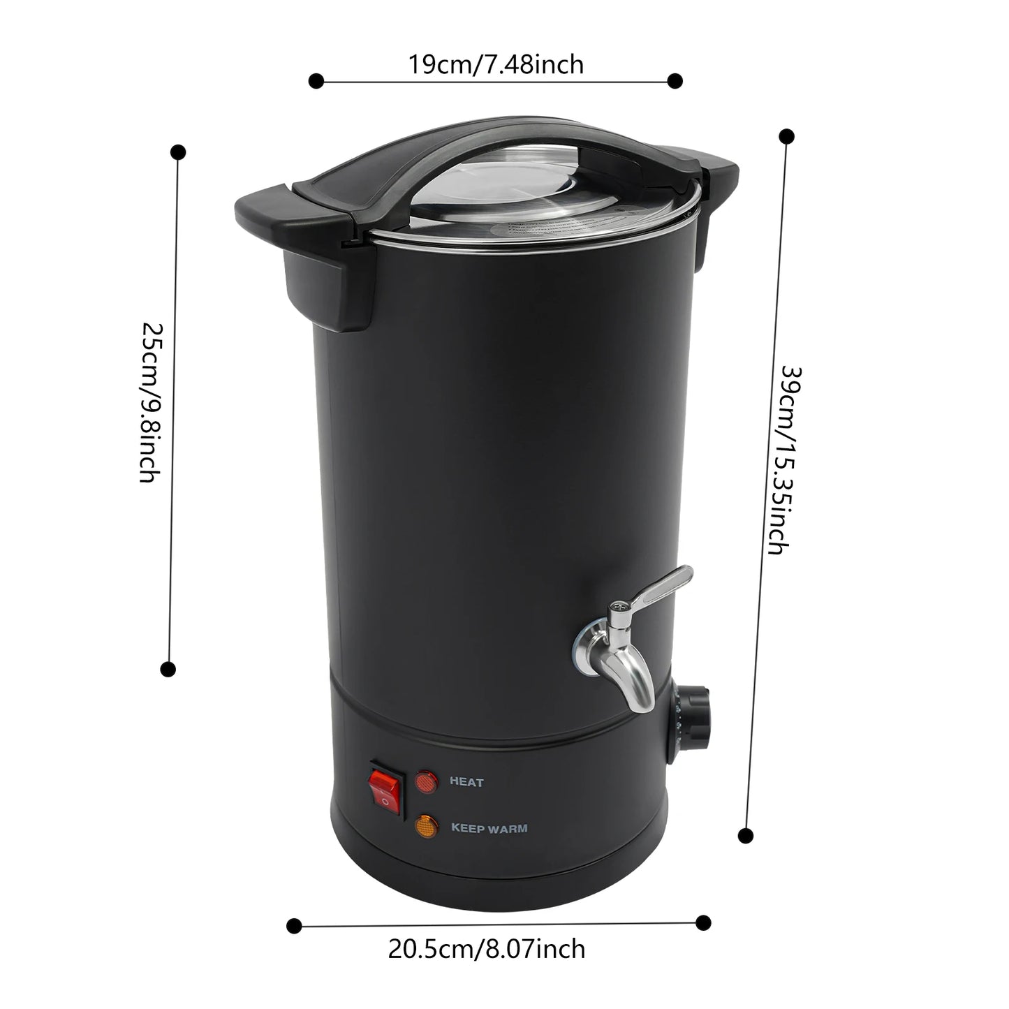 Professional Wax Melting Furnace 8/10/12/15L for Candle Making