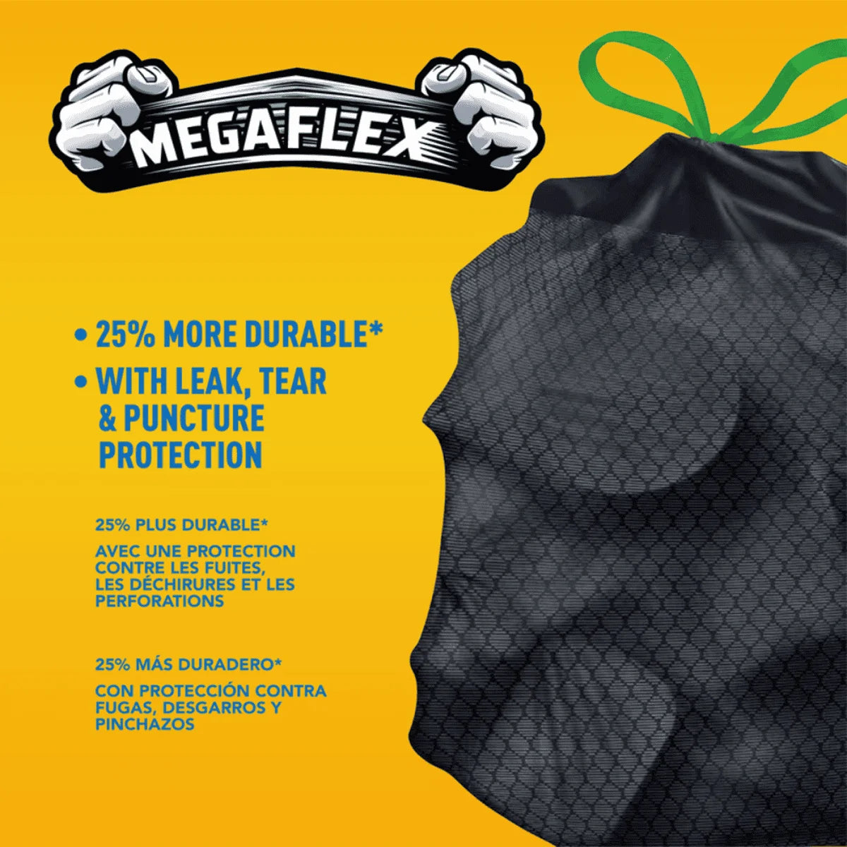 Xtratuff Extra Large Kitchen Drawstring Trash Bags 30Gal