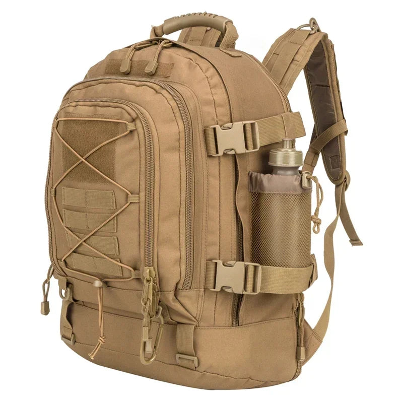 LQARMY 60L Military Tactical Backpack Molle Rucksack Outdoor