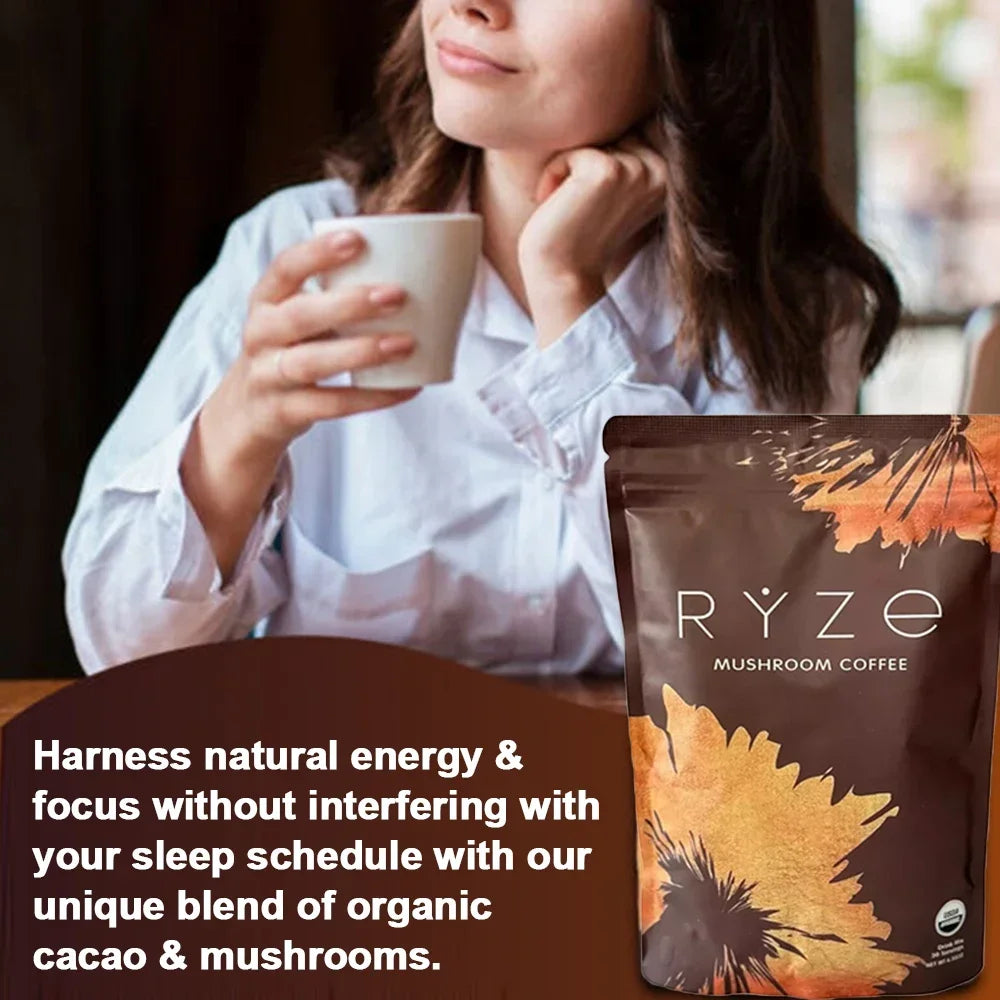 Organic Mushroom Coffee - Focus, Concentration, Energy Pack