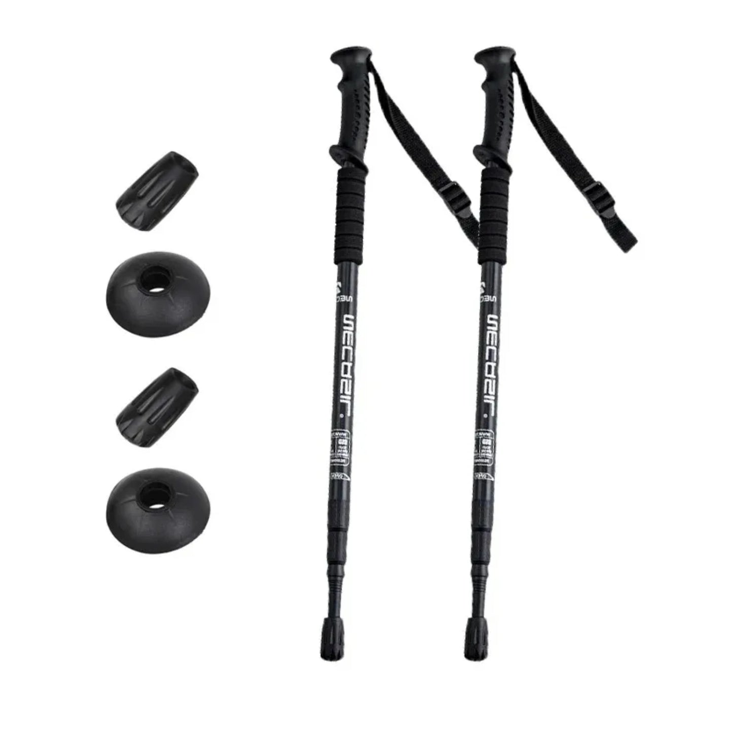Aluminium Alloy Trekking Poles Ultralight Adjustable Hiking Canes