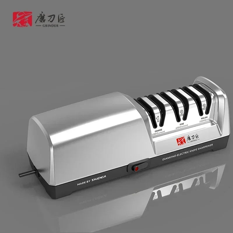 TAIDEA Smart TG2302 3 Stages Electric Diamond Steel Knife Sharpener