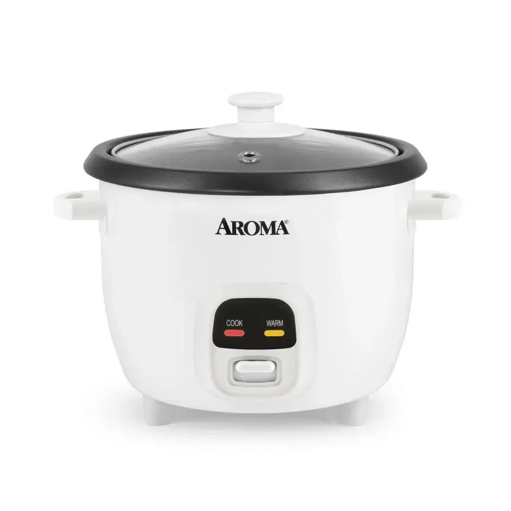 6-Cup Rice/Grain Cooker Bonded Granite® Pot One-Touch Design