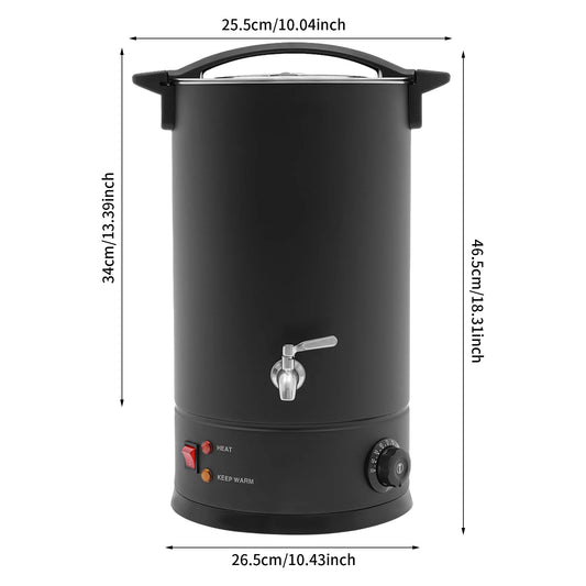 Professional Wax Melting Furnace 8/10/12/15L for Candle Making