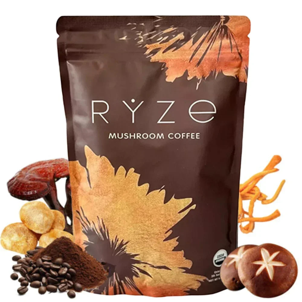Organic Mushroom Coffee - Focus, Concentration, Energy Pack