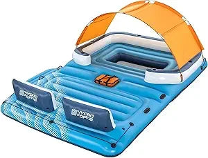 Hydro-Force Tropical Breeze 6 Person Inflatable Party Island Water Float Lounger