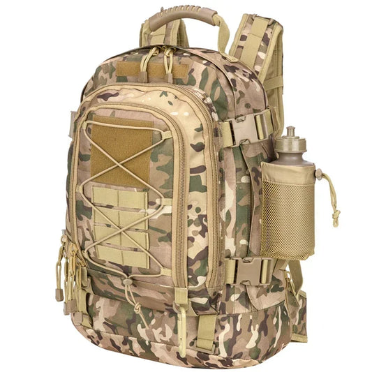 LQARMY 60L Military Tactical Backpack Molle Rucksack Outdoor