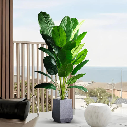 85-115cm Large Artificial Plants Bird of Paradise Tree