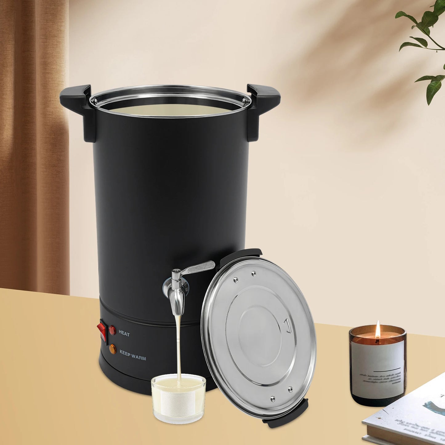 Professional Wax Melting Furnace 8/10/12/15L for Candle Making
