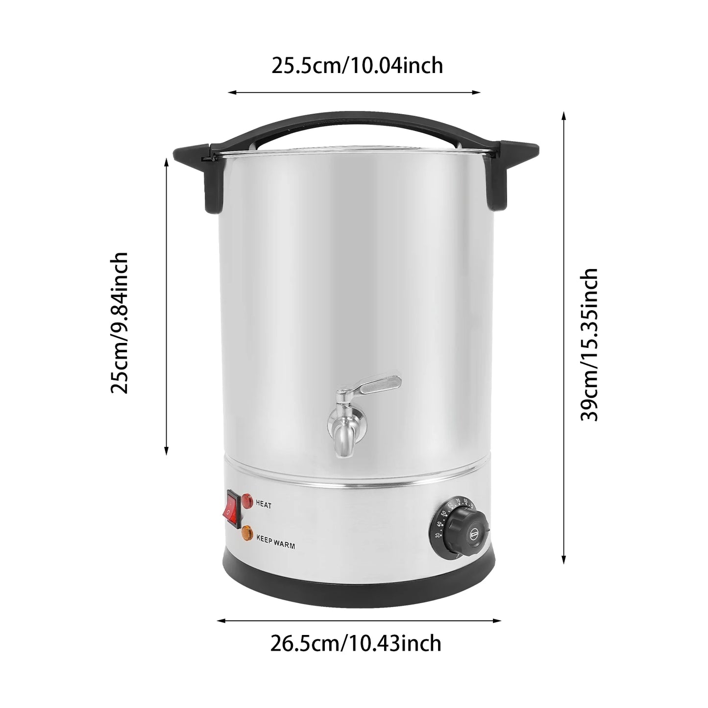 Professional Wax Melting Furnace 8/10/12/15L for Candle Making