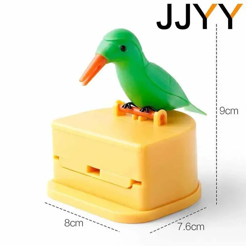 Creative Bird-shaped Toothpick Storage Box Automatic Dispenser