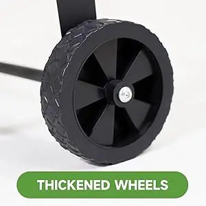 Raised Garden Bed with Wheels Anti-Rust Steel Planter Box