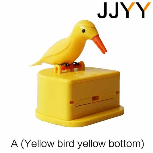 Creative Bird-shaped Toothpick Storage Box Automatic Dispenser