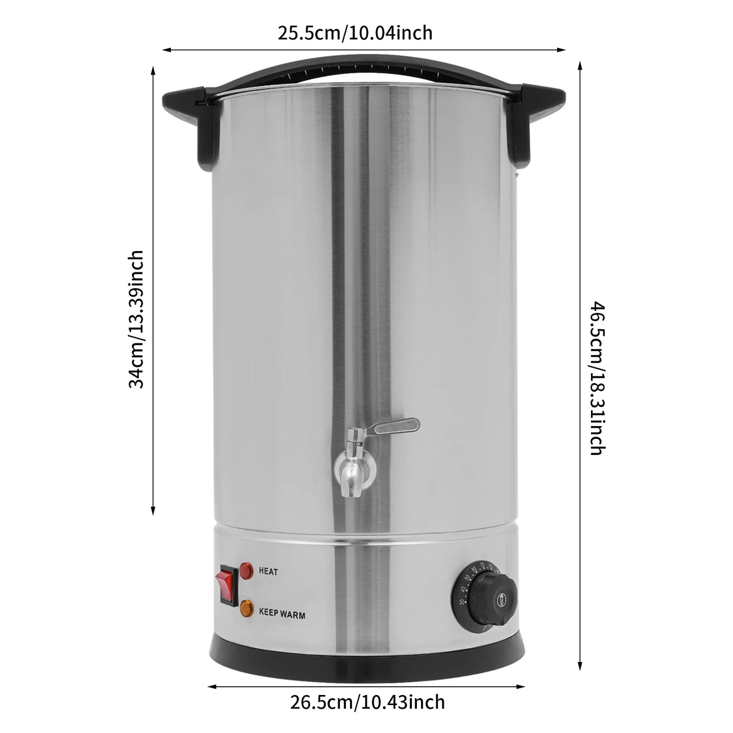 Professional Wax Melting Furnace 8/10/12/15L for Candle Making