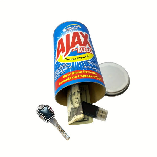 Ajax Diversion Safe with Huge Hidden Compartment for Cash