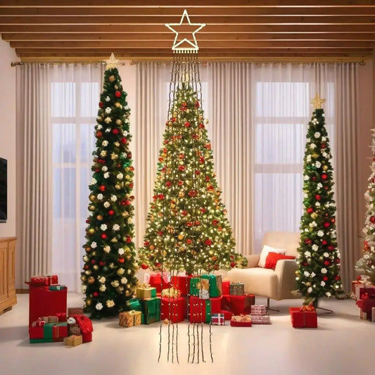 320 Warm White Christmas Tree Lights 147.6ft Indoor Outdoor Decor