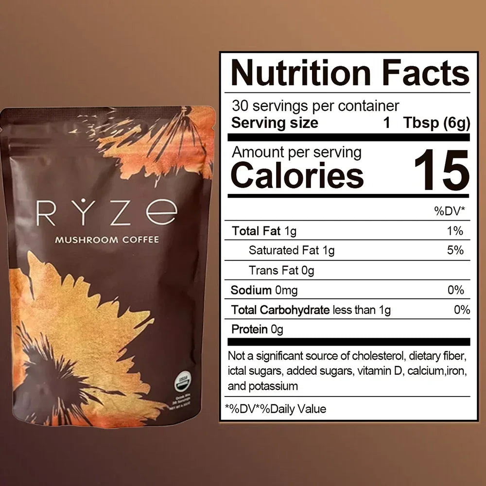 Organic Mushroom Coffee - Focus, Concentration, Energy Pack
