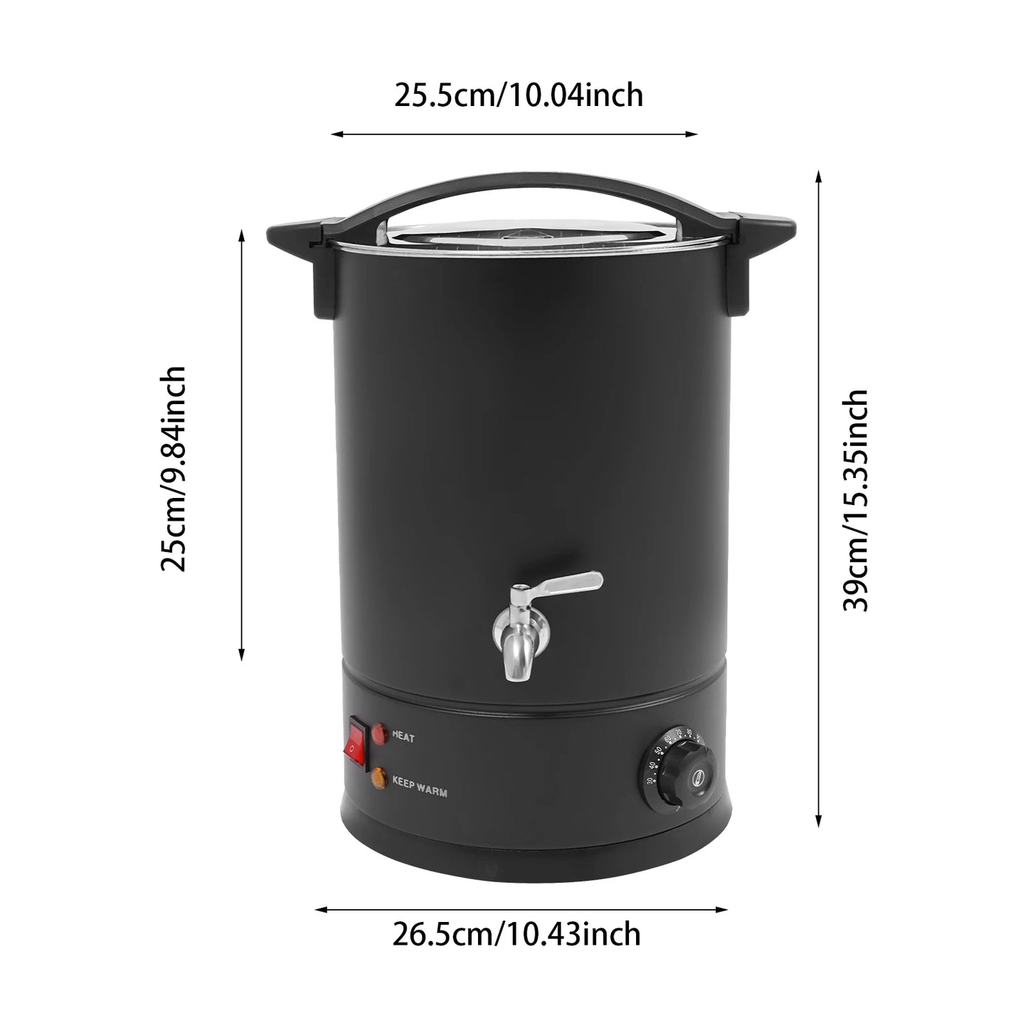 Professional Wax Melting Furnace 8/10/12/15L for Candle Making