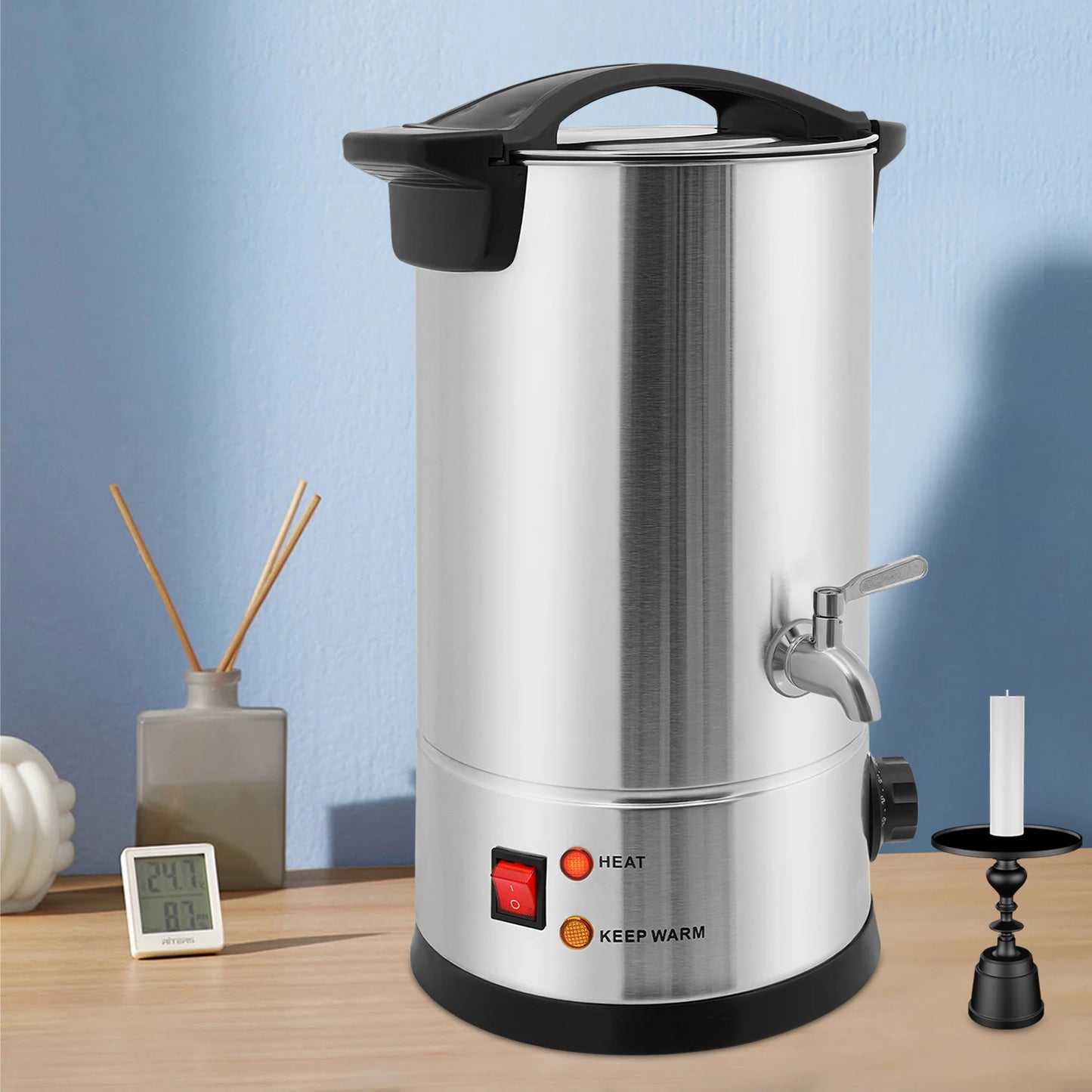 Professional Wax Melting Furnace 8/10/12/15L for Candle Making