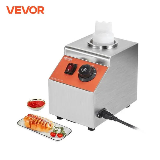 Electric Bottle Warmer w Bottle 0.57 Qt Cheese Dispenser
