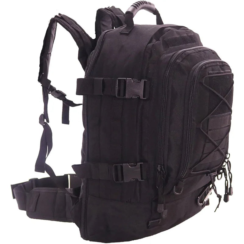 LQARMY 60L Military Tactical Backpack Molle Rucksack Outdoor