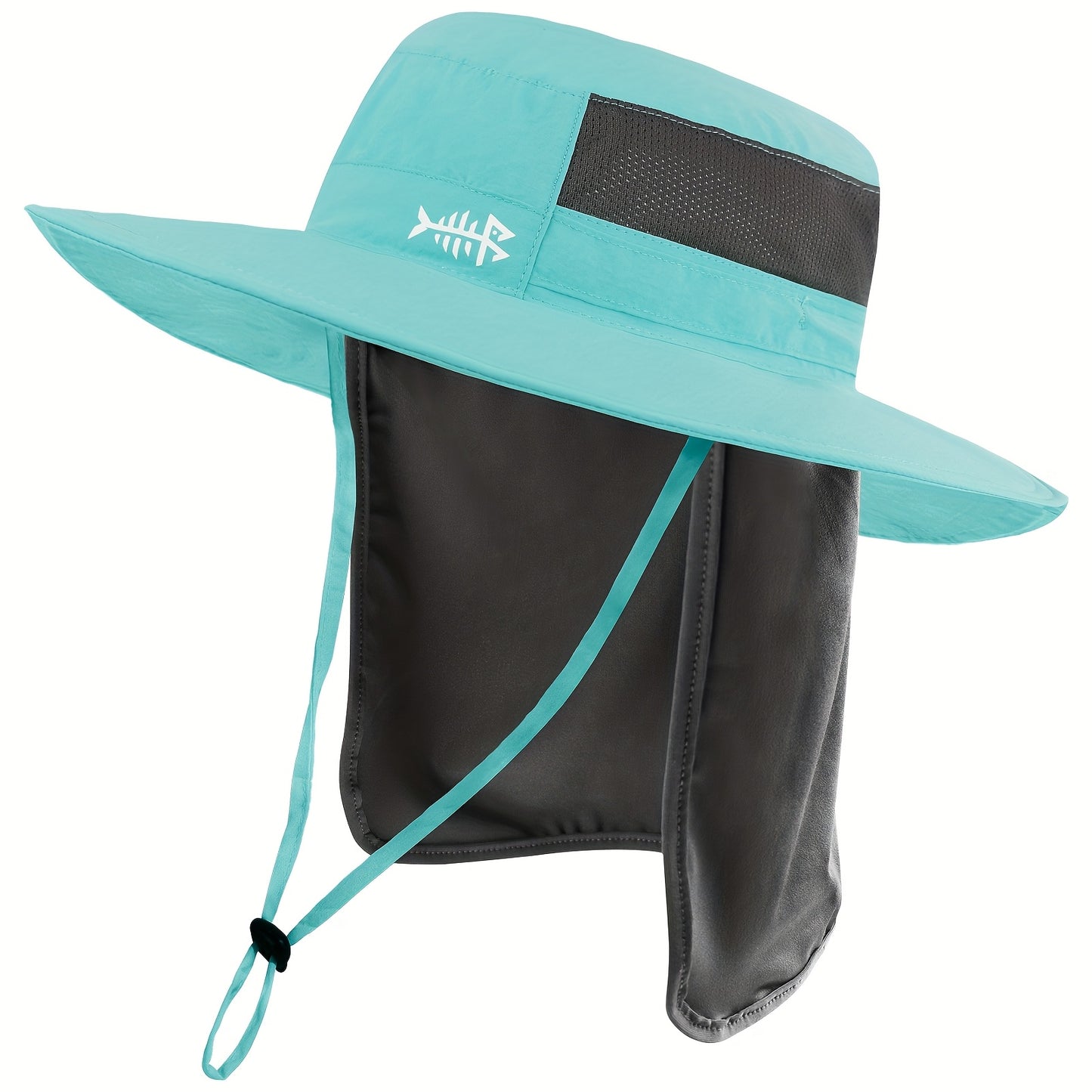Bassdash UPF 50+ UV Protection Bucket Hat Water Resistant with Detachable Neck Flap