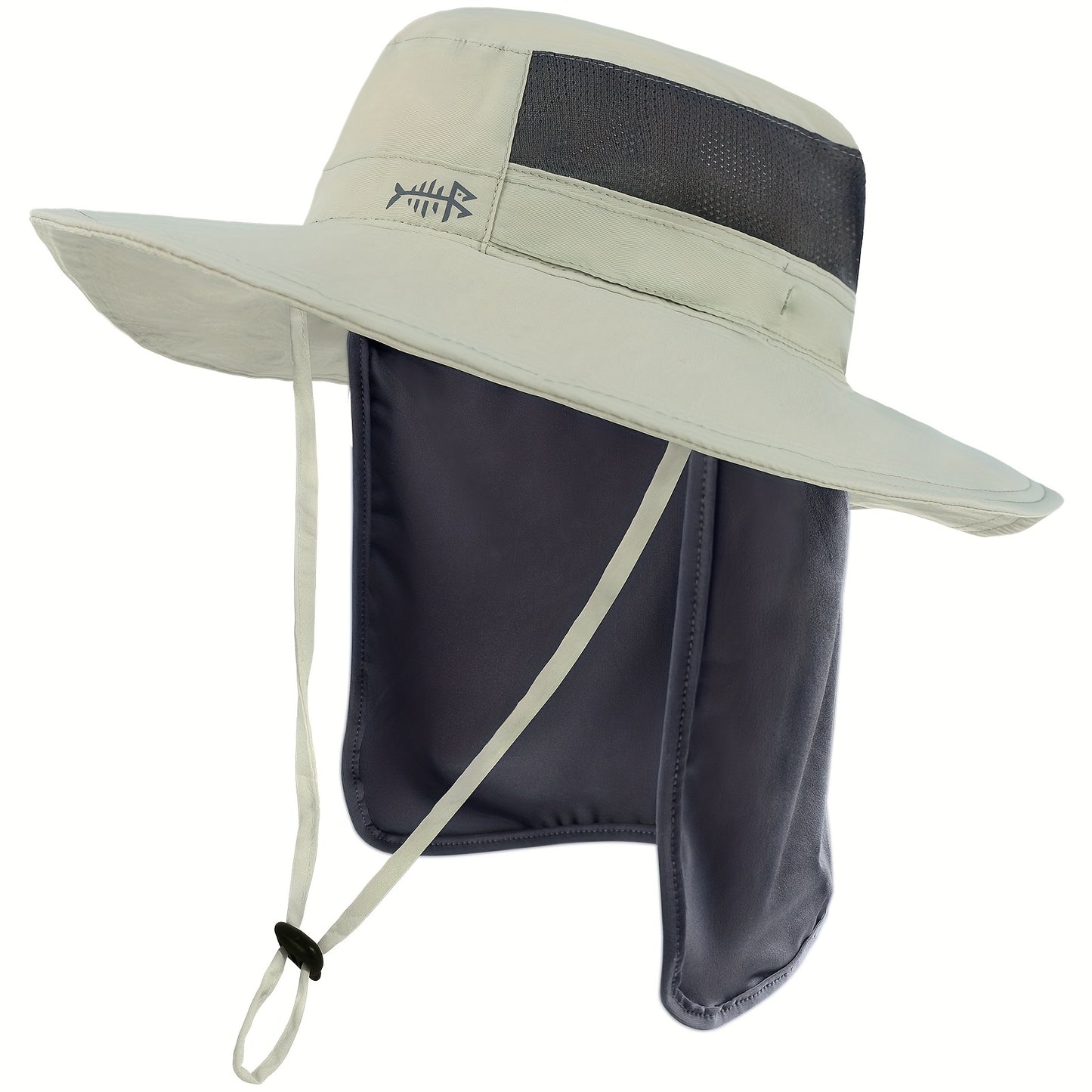 Bassdash UPF 50+ UV Protection Bucket Hat Water Resistant with Detachable Neck Flap