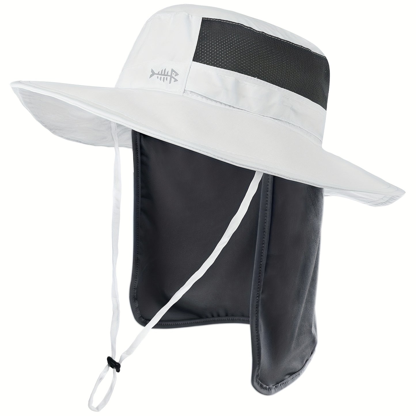 Bassdash UPF 50+ UV Protection Bucket Hat Water Resistant with Detachable Neck Flap