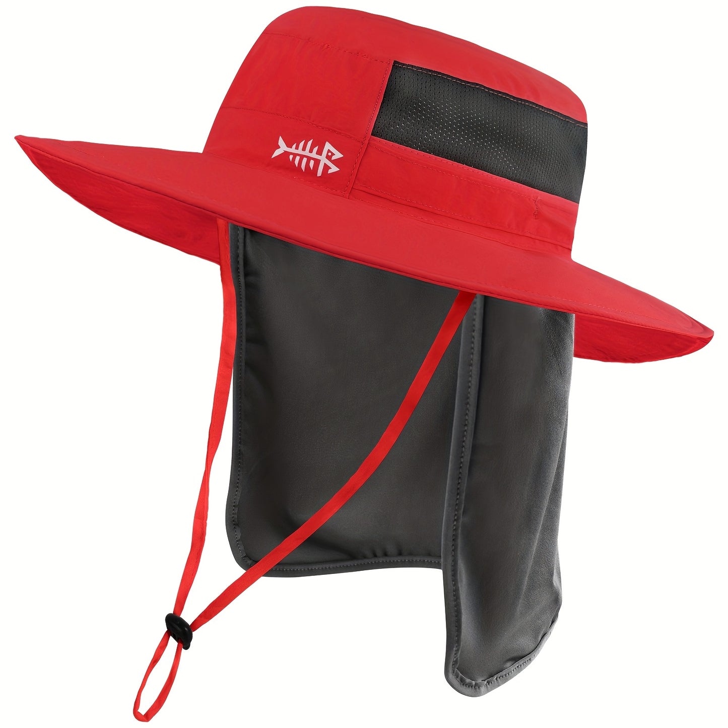 Bassdash UPF 50+ UV Protection Bucket Hat Water Resistant with Detachable Neck Flap